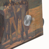 Expressionist Soldiers Scene – Bold Historical Wall Art