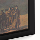 Expressionist Soldiers Scene – Bold Historical Wall Art