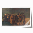 Expressionist Soldiers Scene – Bold Historical Wall Art
