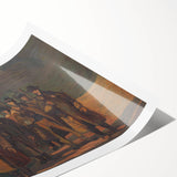 Expressionist Soldiers Scene – Bold Historical Wall Art