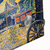 Modern Wall Art - Place de Clichy by Paul Signac - Parisian Cityscape Decor