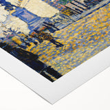 Modern Wall Art - Place de Clichy by Paul Signac - Parisian Cityscape Decor