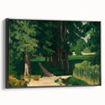 Cézanne Avenue at the Jas de Bouffan - Impressionist Landscape Print