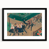 Expressionist Wedding Scene – Vibrant Cultural Wall Art