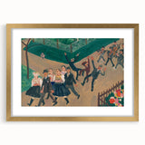 Expressionist Wedding Scene – Vibrant Cultural Wall Art