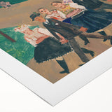 Expressionist Wedding Scene – Vibrant Cultural Wall Art