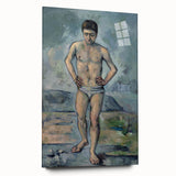 Impressionism Wall Art: The Bather by Paul Cézanne Prints