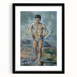 Impressionism Wall Art: The Bather by Paul Cézanne Prints
