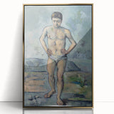 Impressionism Wall Art: The Bather by Paul Cézanne Prints