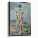 Impressionism Wall Art: The Bather by Paul Cézanne Prints