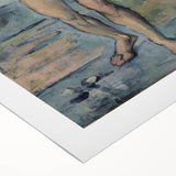 Impressionism Wall Art: The Bather by Paul Cézanne Prints