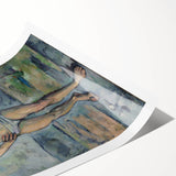 Impressionism Wall Art: The Bather by Paul Cézanne Prints