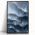 Framed acrylic artwork showcasing a stunning landscape of caves, featuring rich colors and intricate details, perfect for adding a touch of nature-inspired elegance to any space.