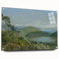 Lago Avernus Romantic Landscape - Historical Romanticism Canvas Print