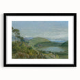 Lago Avernus Romantic Landscape - Historical Romanticism Canvas Print