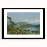 Lago Avernus Romantic Landscape - Historical Romanticism Canvas Print