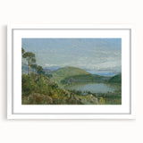 Lago Avernus Romantic Landscape - Historical Romanticism Canvas Print