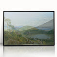 Lago Avernus Romantic Landscape - Historical Romanticism Canvas Print