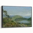 Lago Avernus Romantic Landscape - Historical Romanticism Canvas Print