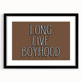 Long Live Boyhood Boys Room Wall Art – Kids Wall Art Prints