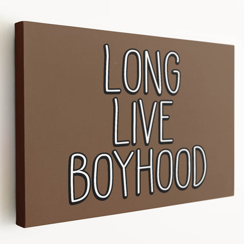 Long Live Boyhood Boys Room Wall Art – Kids Wall Art Prints