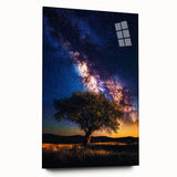 Acrylic glass artwork showcasing vibrant landscapes of rolling fields, viewed from the side without pins, perfect for modern home decor and art enthusiasts.