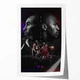 Urban Chic Pop Art Wall Art – Bold Black, Red, and Purple Canvas