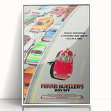 Retro Ferris Bueller’s Day Off Poster - Vintage 80s Movie Wall Art