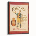 Retro Cowan’s Irish Whisky Poster - Vintage Wall Art Print