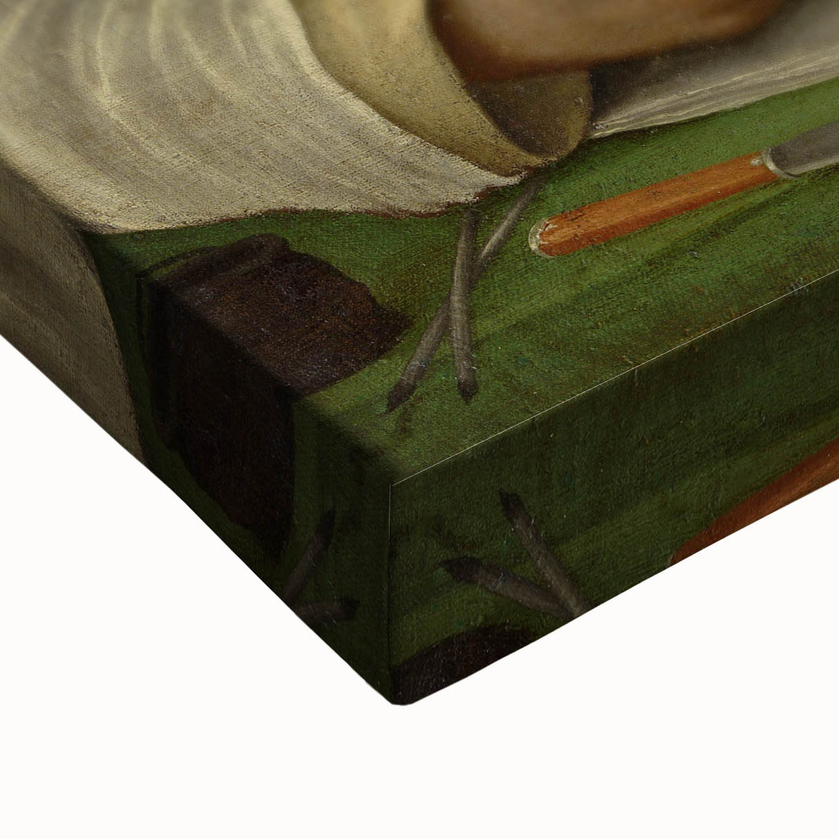 Renaissance Art Prints - Portrait of an Olivetan Monk by Peruzzi