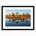 Extra large abstract art print of colorful, textured European scenery on a black framed canvas, ideal for living room decor.