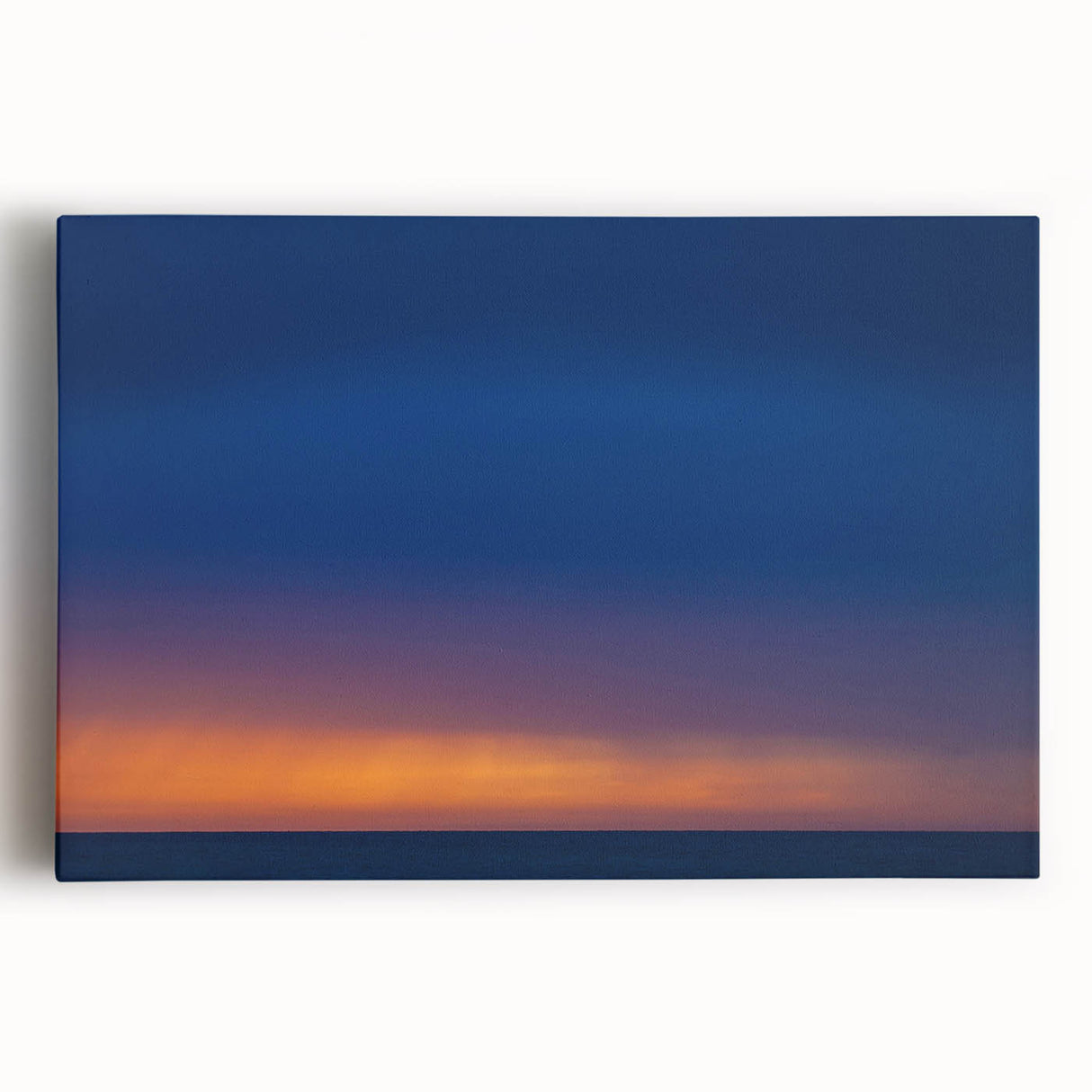 Large black and white stretched canvas of Yucatan scenery, ideal for kitchen wall art.
