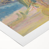 Expressionist Art - Weighing Wood by Weisz-Kubínčan - Vibrant Masterpiece