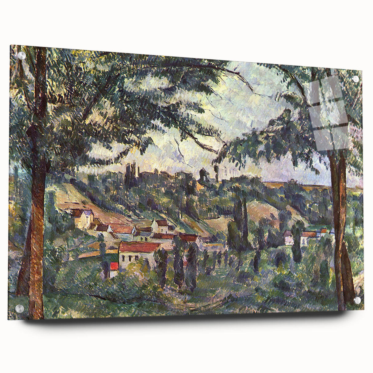 Impressionist Landscape - French Countryside Wall Art by Cézanne