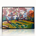 Expressionist Art - Winds by Henry Lyman Sayen - Colorful Landscape