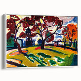 Expressionist Art - Winds by Henry Lyman Sayen - Colorful Landscape