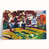 Expressionist Art - Winds by Henry Lyman Sayen - Colorful Landscape