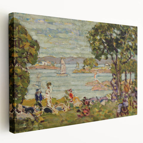 Modern Wall Art - Cove, Maine by Maurice Prendergast - Coastal Landscape Decor