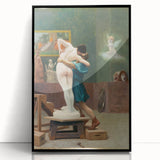 Famous Romantic Era Art: Pygmalion and Galatea by Jean-Léon Gérôme