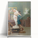 Famous Romantic Era Art: Pygmalion and Galatea by Jean-Léon Gérôme