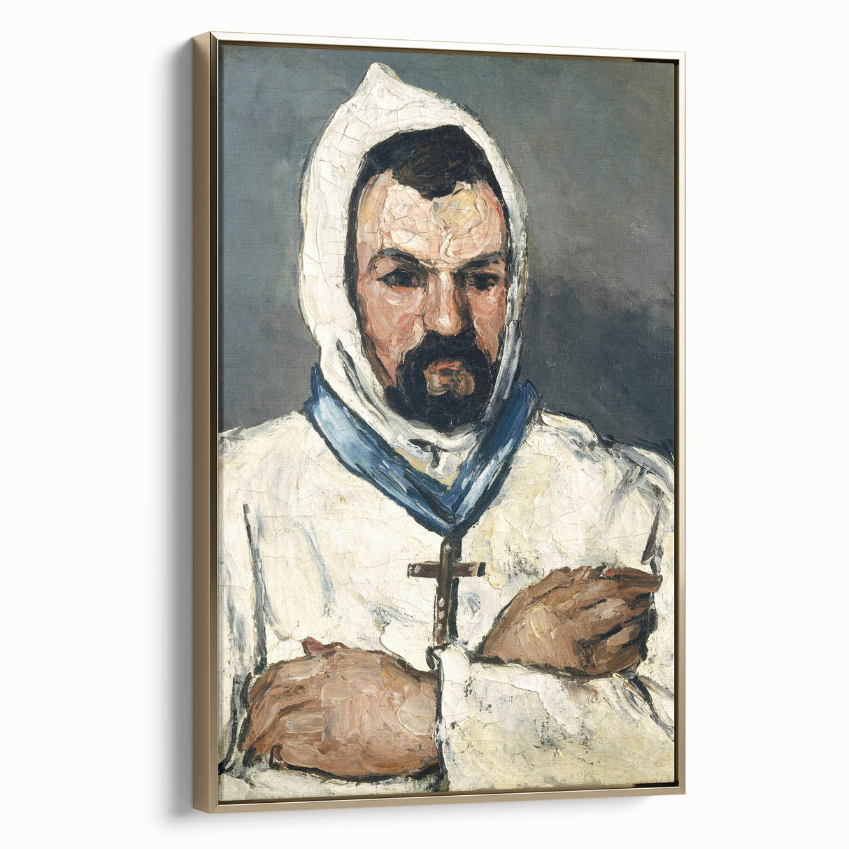 Impressionism Wall Art: Portrait of Uncle Dominique by Paul Cézanne Prints