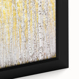 Serene Birch Forest Wall Art – Nature Canvas for Living Room