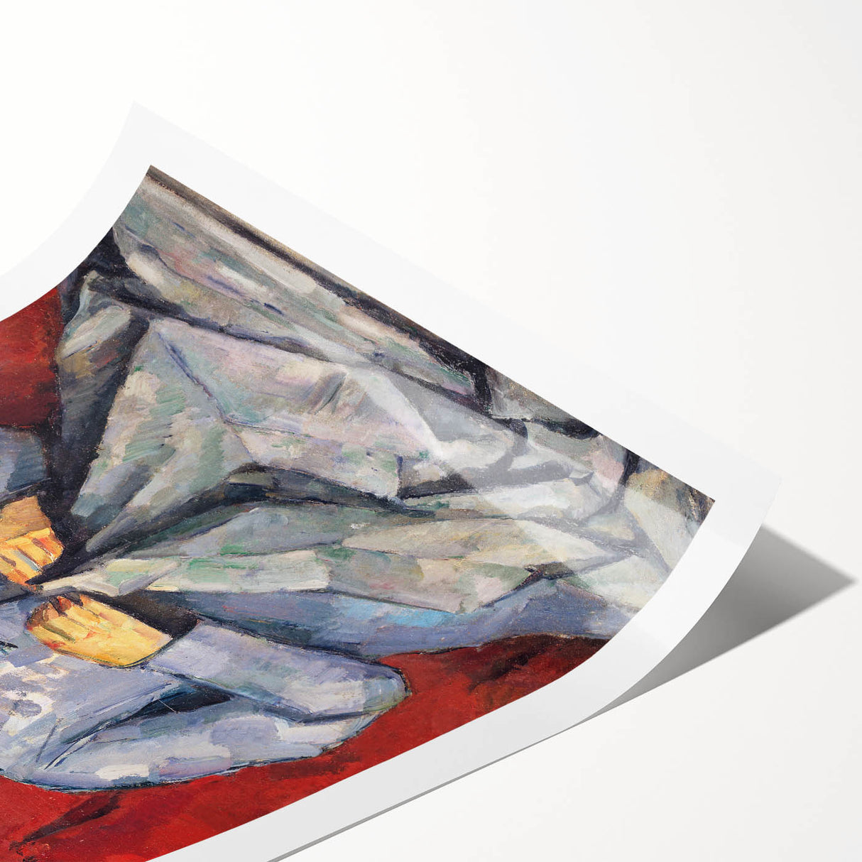 Impressionism Wall Art: Portrait of Madame Cézanne by Paul Cézanne Prints