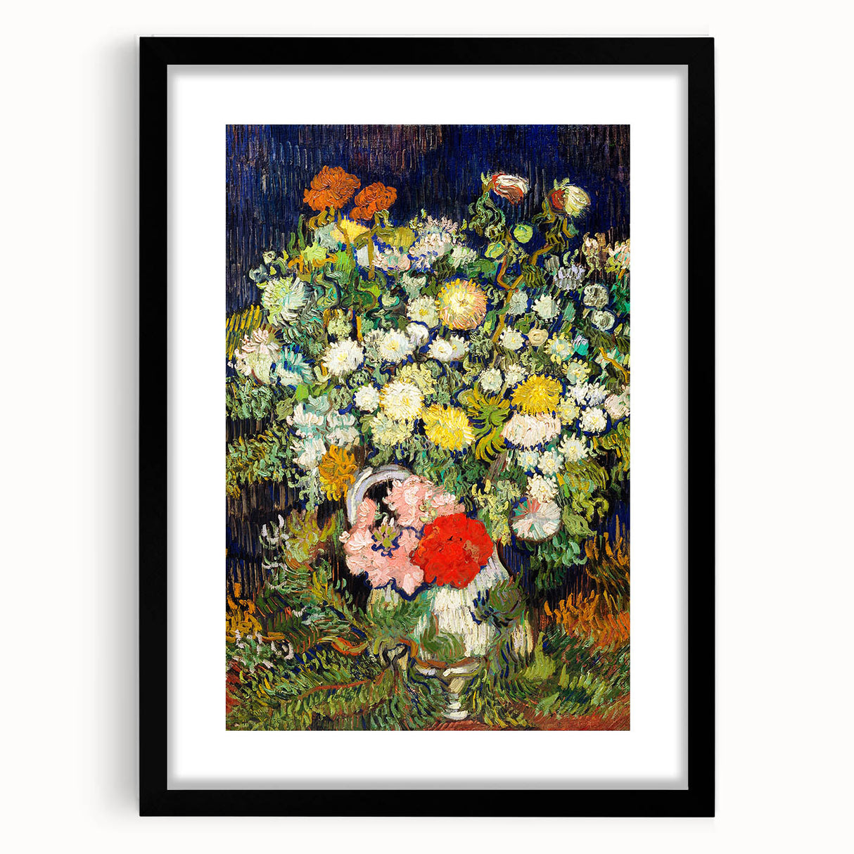 Modern Wall Art: Vincent van Gogh’s "Bouquet of Flowers in a Vase