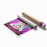 Red Hot Chili Peppers Concert Poster | Vintage Rock Wall Art
