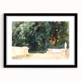 Romantic Art Prints: Terrace and Gardens by John Singer Sargent