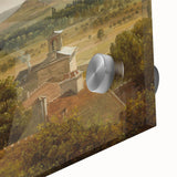 Romantic Art Prints: Panoramic Landscape Near River Moselle by Rousseau