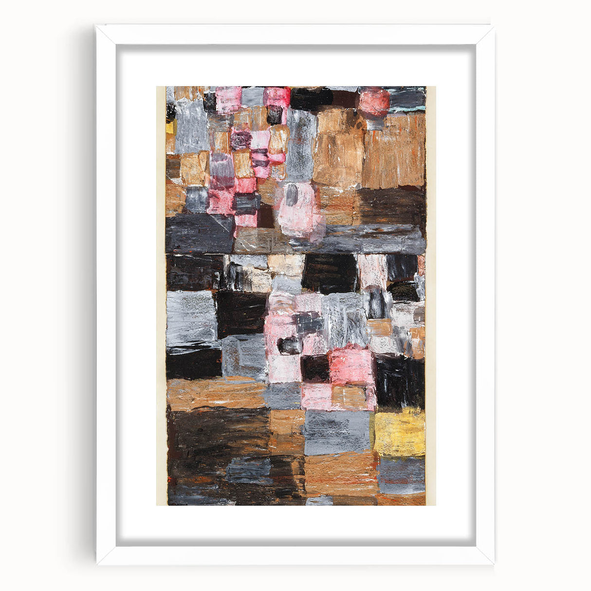 Abstract Modern Wall Art - Contemporary Urban Design with Bold Textures