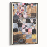 Abstract Modern Wall Art - Contemporary Urban Design with Bold Textures