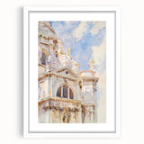 Romantic Art Prints: The Salute, Venice by John Singer Sargent